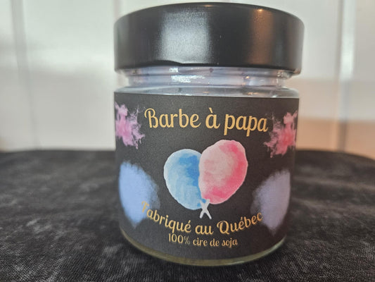 Bougie Barbe à papa