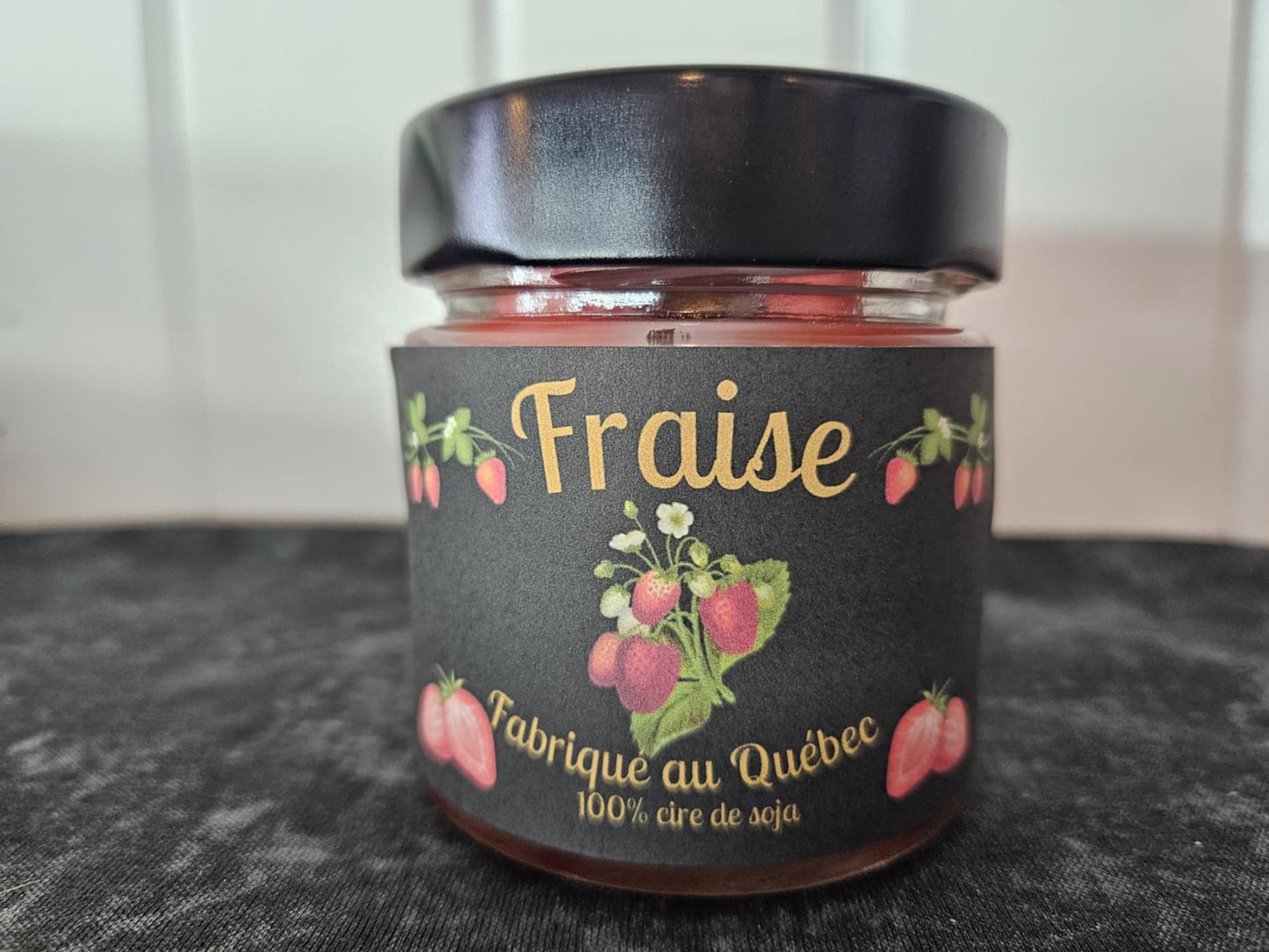 Bougie Fraise