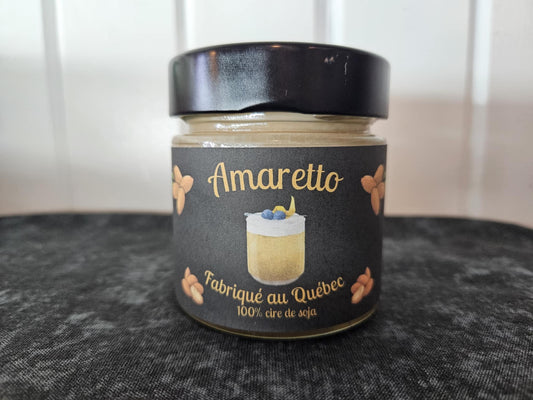 Bougie Amaretto (Quantité limité)