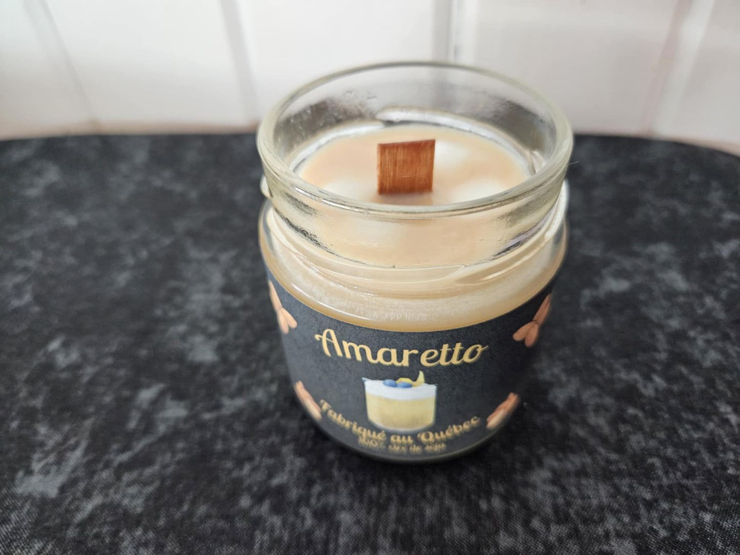 Bougie Amaretto (Quantité limité)