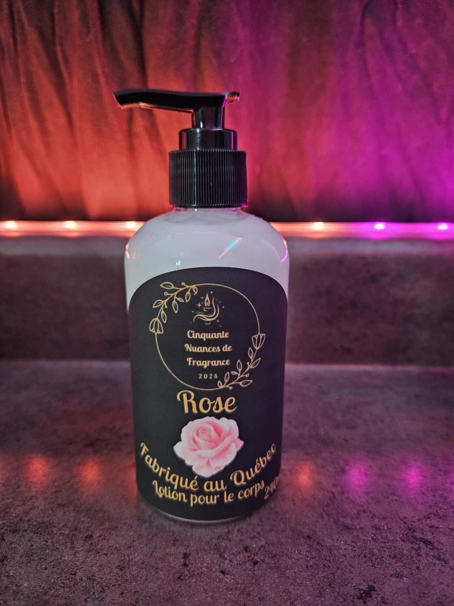 Lotion à la rose